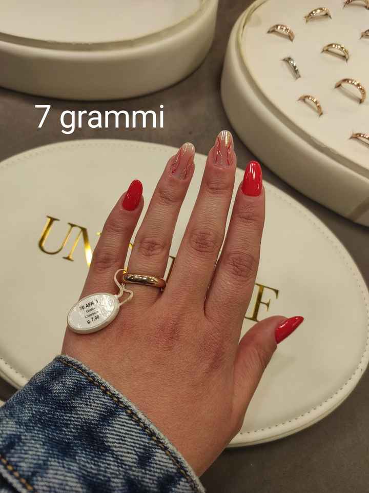 Fedi classiche: 6 o 7 grammi? - 1
