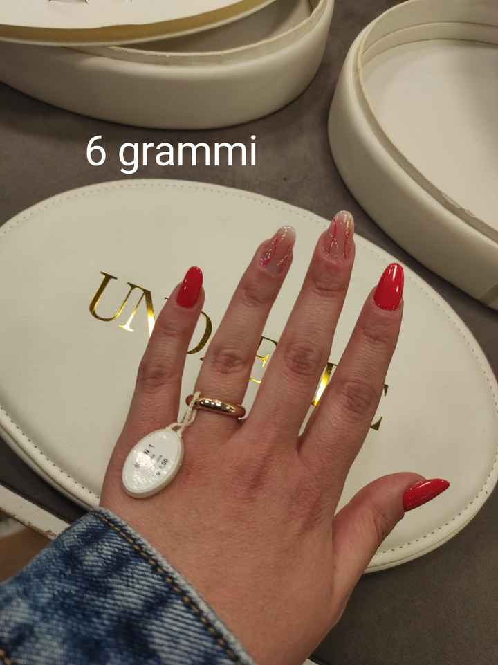 Fedi classiche: 6 o 7 grammi? - 2