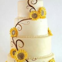 Torta con girasoli - 1