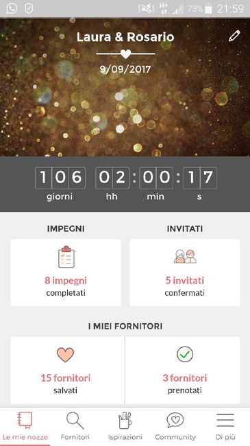 Quanto segna il vostro countdown? - 1