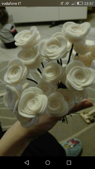 Bouquet in feltro - 1