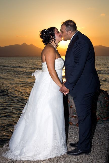 il nostro bacio al tramonto