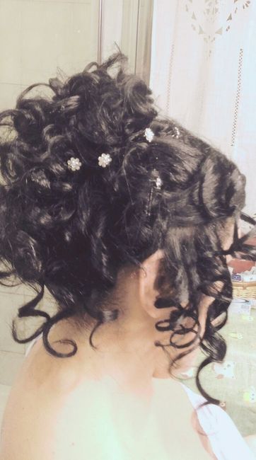 ecco la mia acconciatura