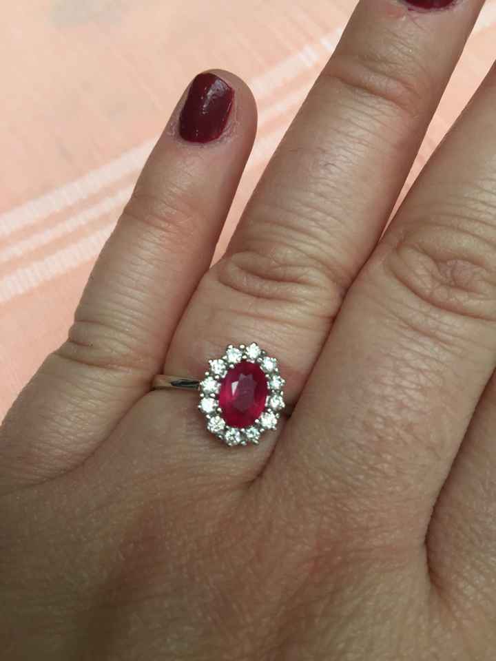 Curiosità: l'anello della proposta :-) - 2