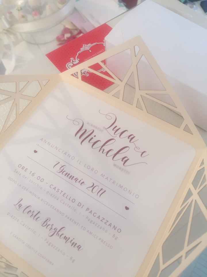 Desidero queste partecipazioni per le mie nozze! - 1