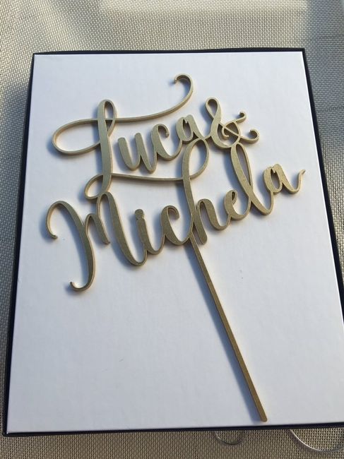 Il nostro cake topper - 2