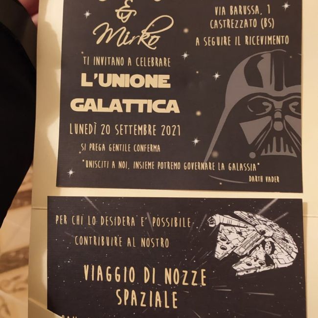 Nozze a tema Star Wars: 6 esempi ▶️ - 3