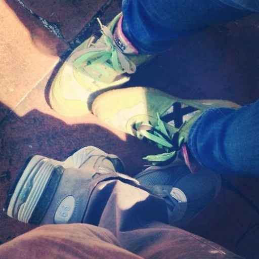 the day after our first kiss...