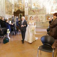 il mio ingressso alla Rocca di San Secondo col mio papà