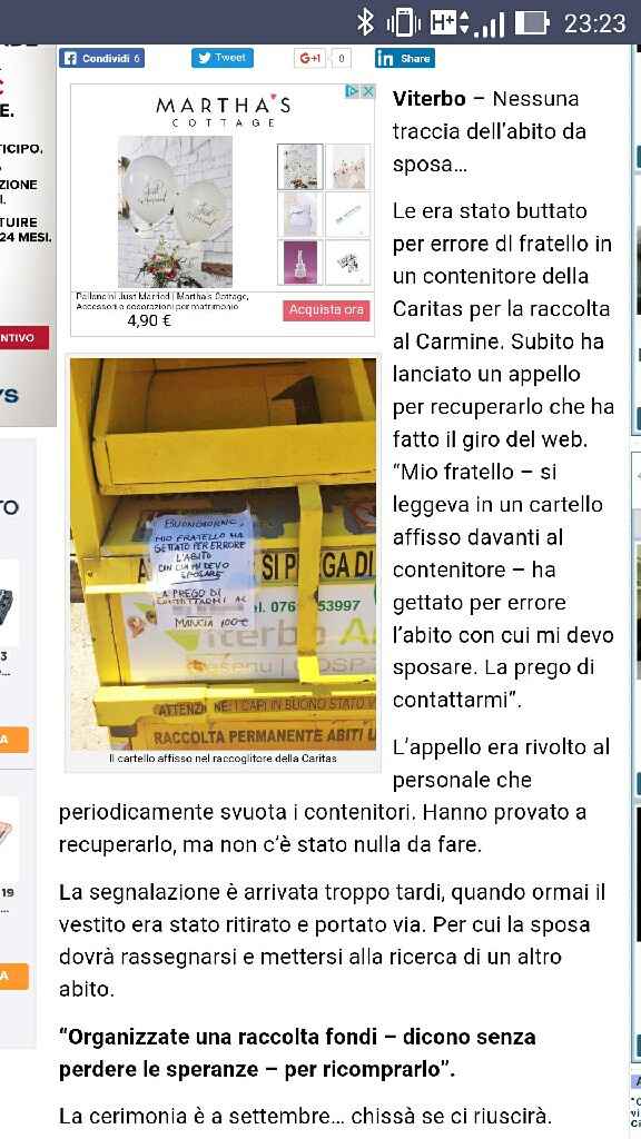 Il fratello che per errore getta l abito da sposa della sorella!! - 1