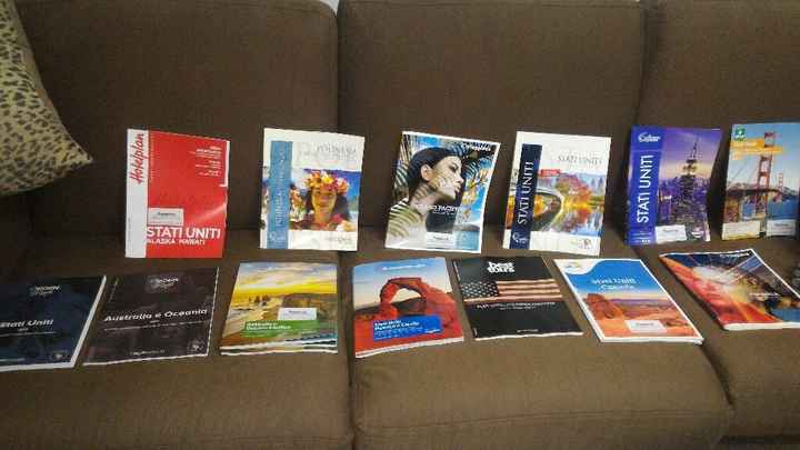  Raccolta cataloghi viaggio di nozze 2018 - 1