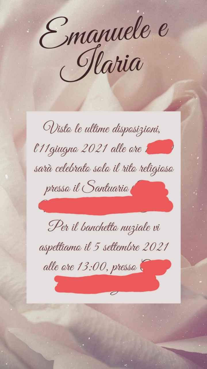 Rimandato solo il ricevimento come comunicare - 1