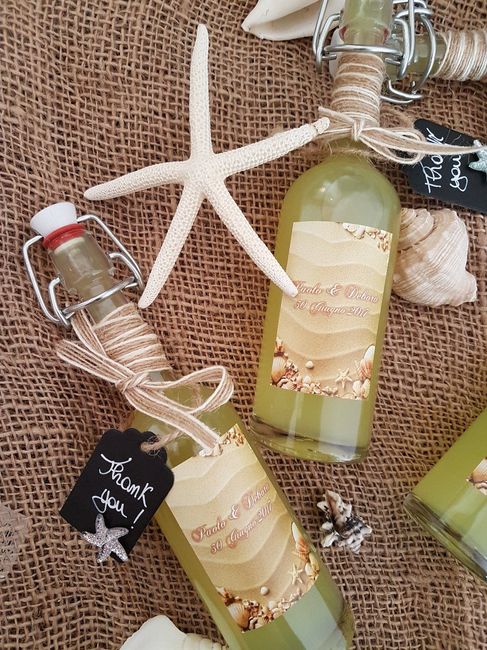 bomboniere tema mare!
