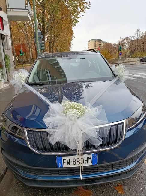 Auto e bouquet 1