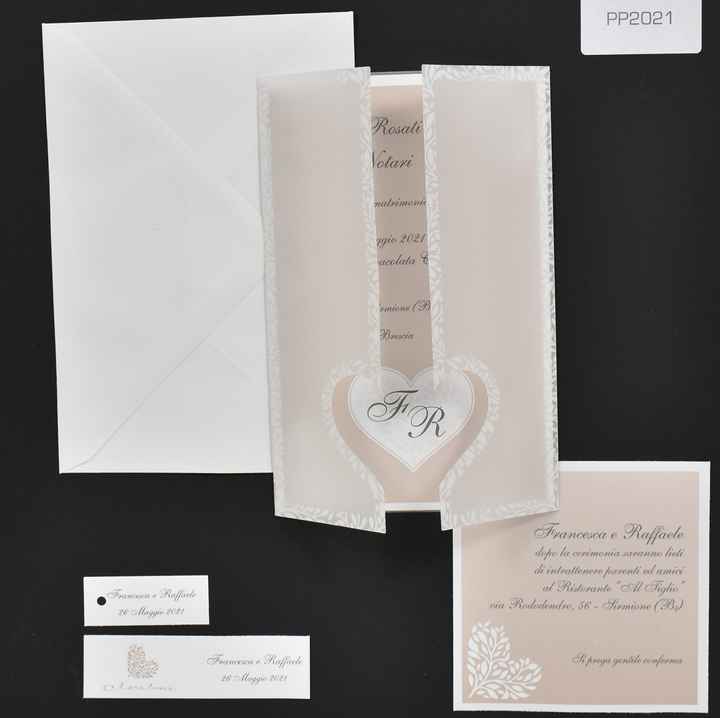 Costo inviti e partecipazioni - 1