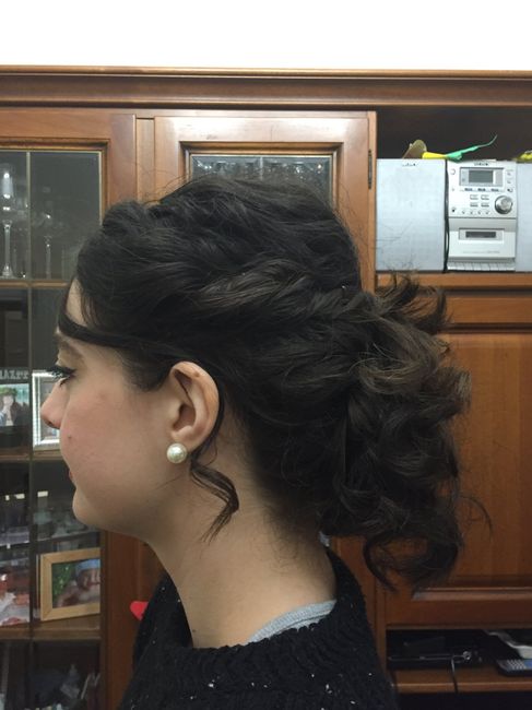 Prova trucco e acconciatura 😍 - 3