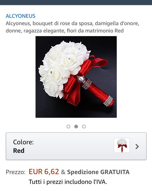 Cuscino porta fedi - 1