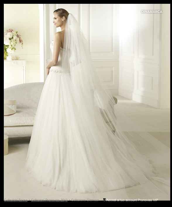 Pronovias collezione 2013 dinamarca retro