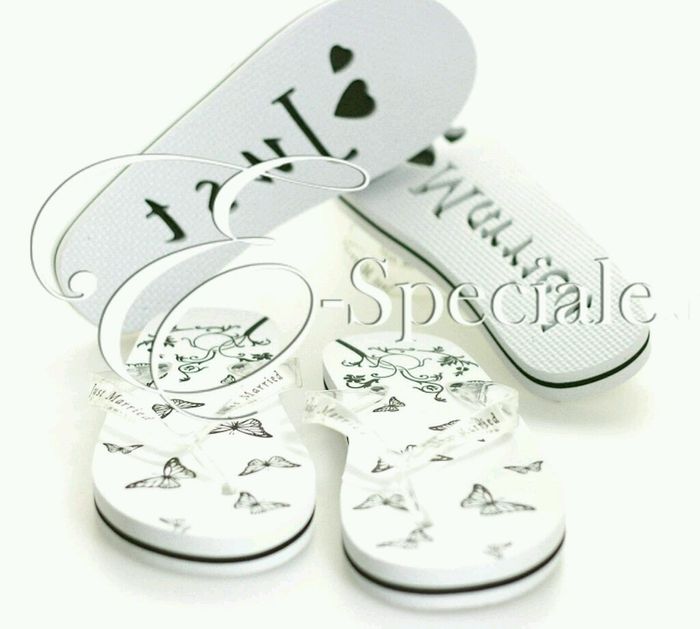 Infradito just married - 2