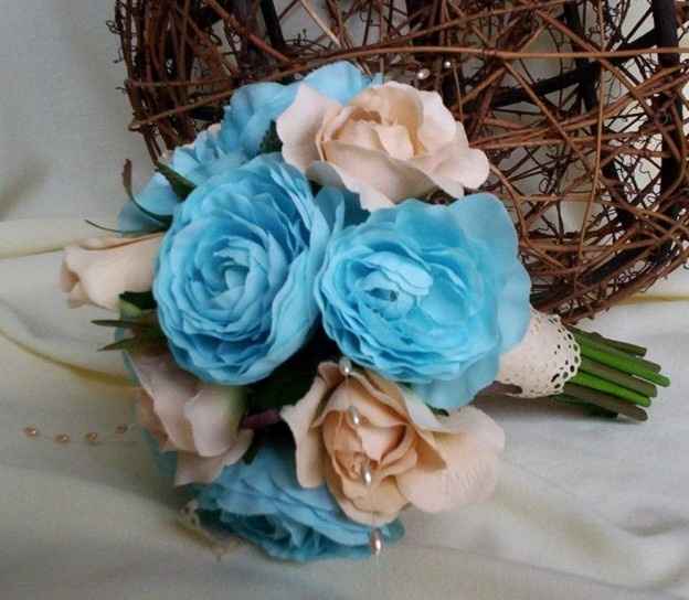 Bouquet in azzurro!