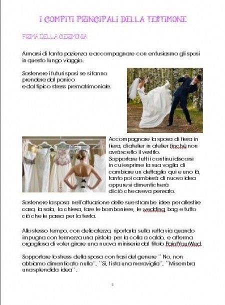 Manuale della perfetta testimone