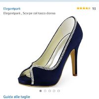 Scarpe blu comode - 1