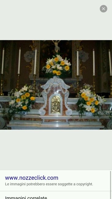 Idee addobbo altare - 1