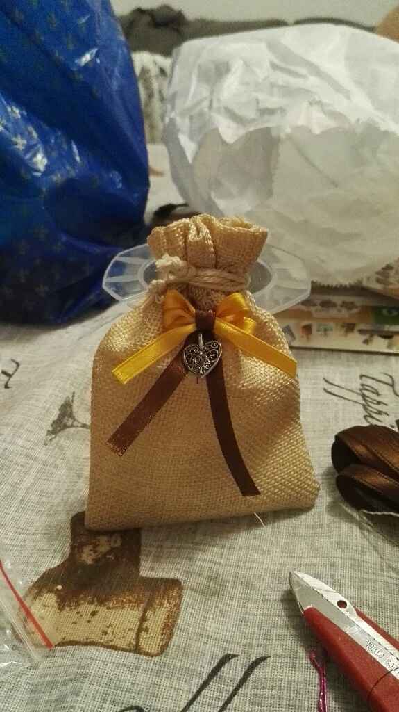 Sacchetti confetti shabby chic - 1