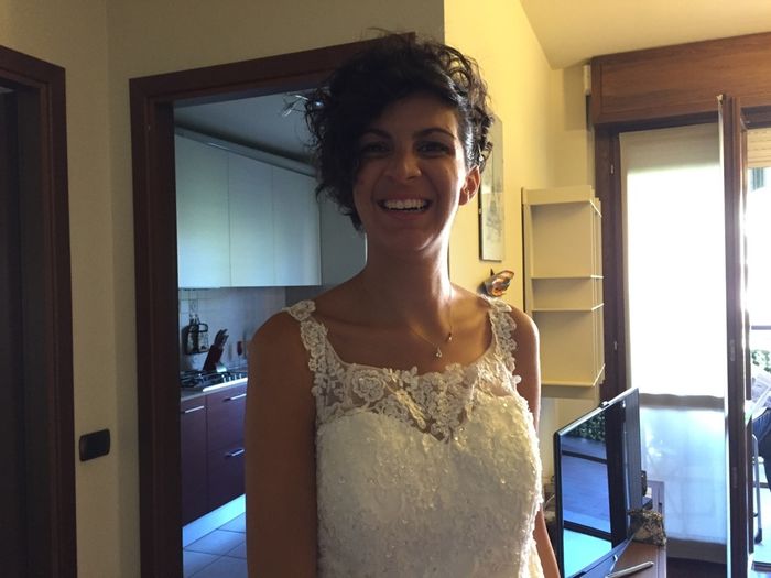 Com'è il vostro abito da sposa? condividiamo la foto? - 2