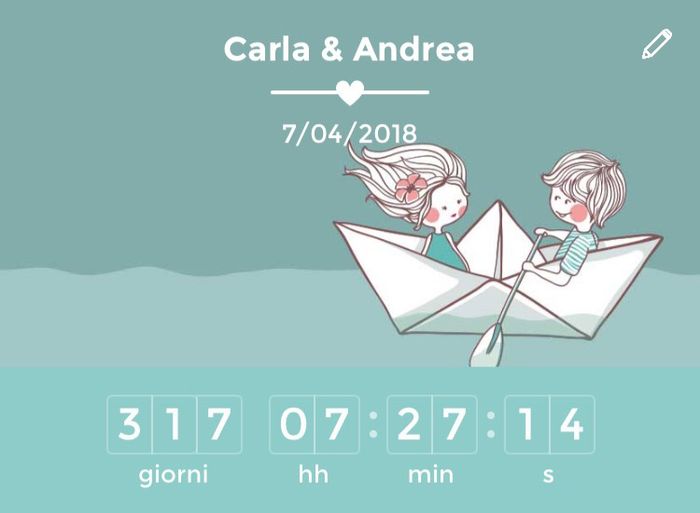 Quanto segna il vostro countdown? - 1