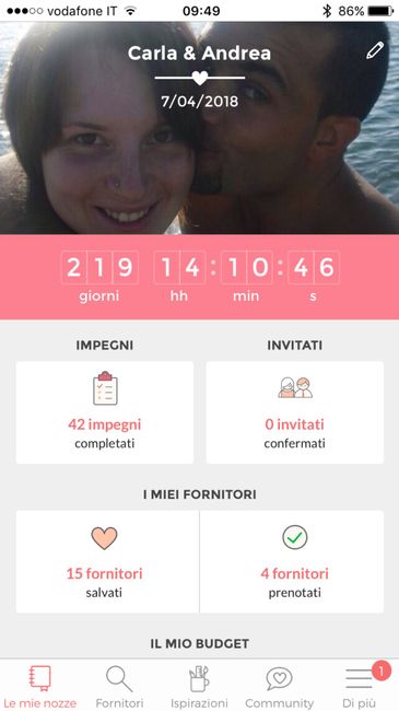 Quanto manca al tuo matrimonio? Condividi il countdown! - 1