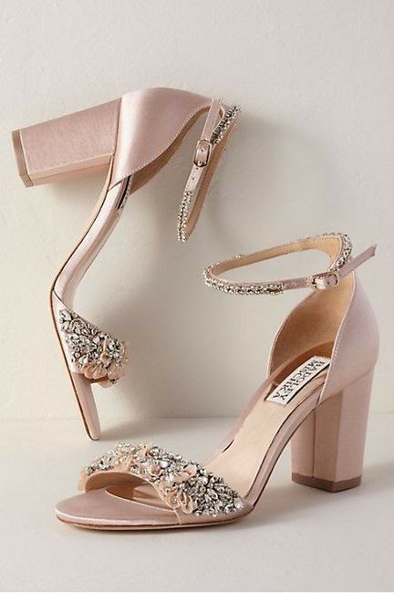 Scarpe sposa Cipria/nude. Chi le ha scelte? 3
