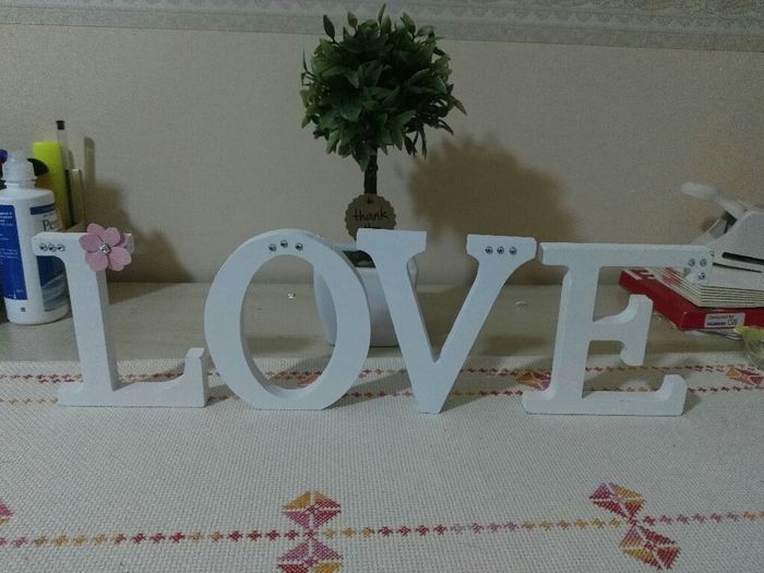 Iniziali in legno - 1