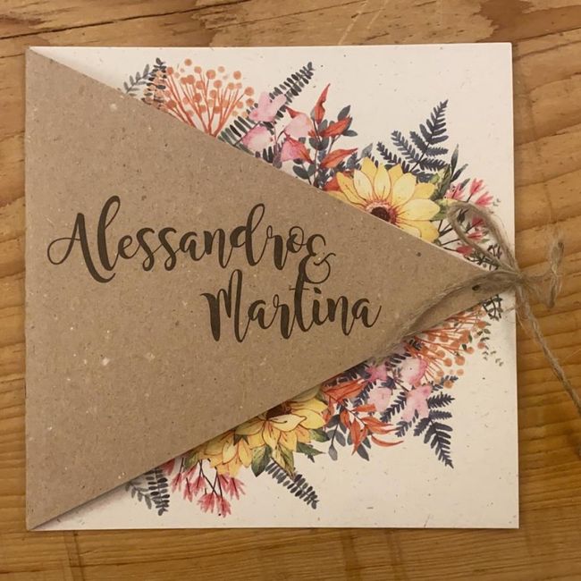 Font partecipazione matrimonio 4