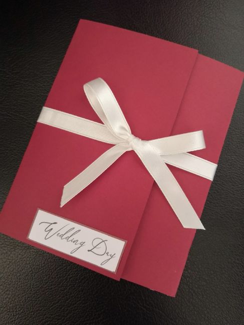 Partecipazioni pronte 😊 - 2