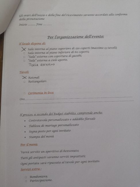 Menù scelto a - 100 😊 - 2