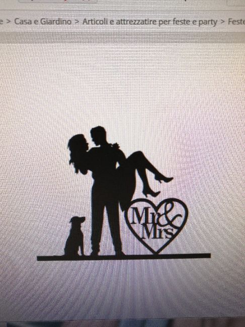 Cake topper 1