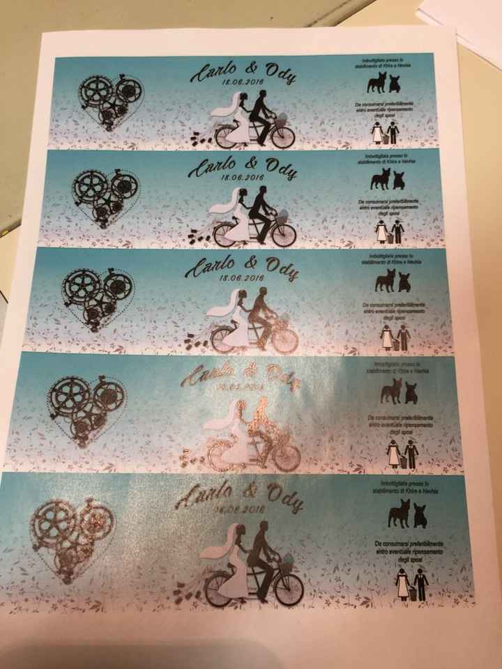 Segnalibro segnaposto - 1