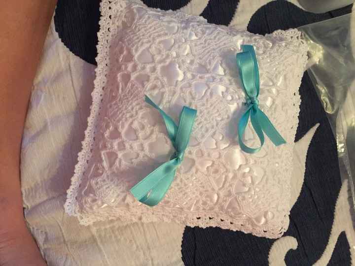 Cuscino portafedi - 1