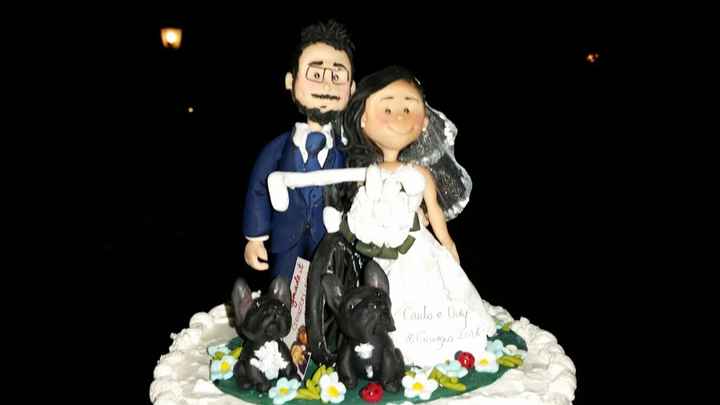 Cake topper caricatura - 1