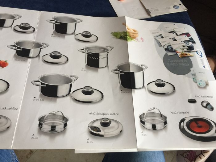 Batterie di pentole imco/ amc - 1