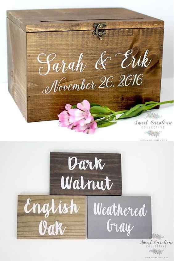 box personalizzato per le buste
