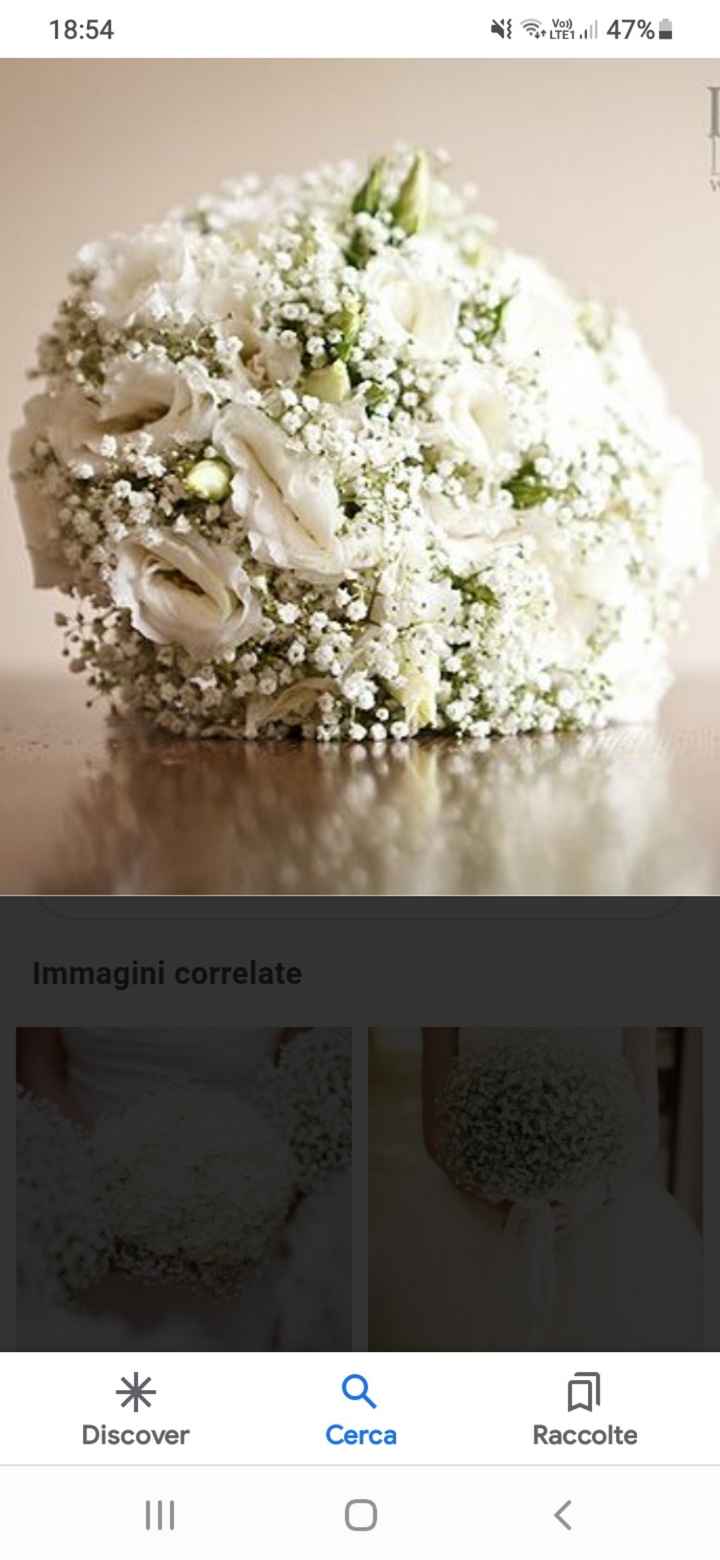 Bouquet Sposa rose e lisanthius - 1