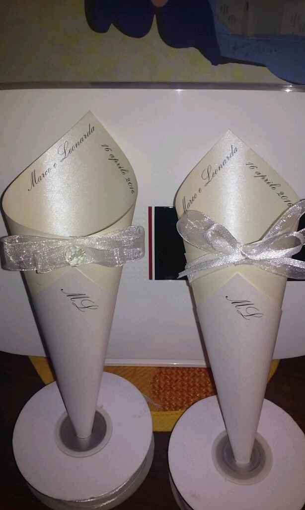 I miei coni portariso. cosa ne pensate? - 2