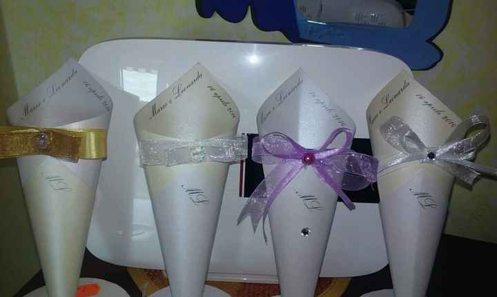 I miei coni portariso. cosa ne pensate? - 2