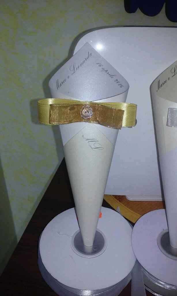 I miei coni portariso. cosa ne pensate? - 1