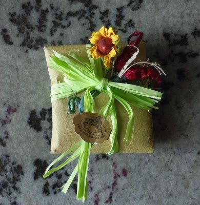 Porta confetti rustico