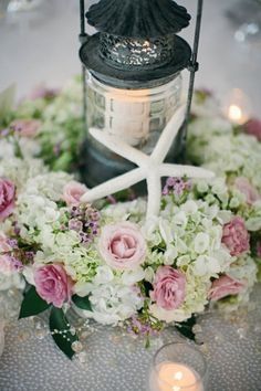 idea centrotavola shabby sea