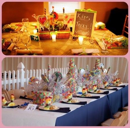 Idee per il tavolo dei bambini