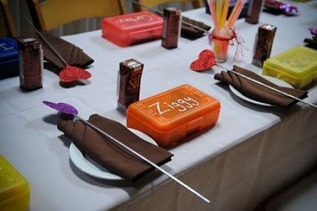 idee per il tavolo dei bambini